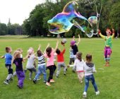 Óriás buborék show 01